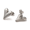 Non-Tarnish 304 Stainless Steel Stud Earring EJEW-C099-04P-3