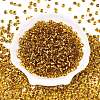 6/0 Baking Paint Transparent Fringe Glass Seed Beads X1-SEED-N006-06C-2