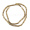 Electroplated Natural Lava Rock Beads Strands G-K388-03A-02-1