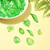 120Pcs 8 Styles Transparent Acrylic Pendants OACR-FS0001-71-8