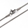 Tarnish Resistant 304 Stainless Steel Snake Chains Necklaces NJEW-O058-22P-1