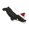 Dachshund Non-woven Fabric Pendant Decorations HJEW-R125-03-3