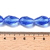 Glass Beads Strands GLAA-R024-15x10mm-3-4