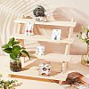 4- Tier Wood Display Stands ODIS-WH0027-028-2