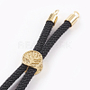 Nylon Twisted Cord Bracelet Making MAK-K015-01A-2