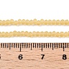 Transparent Glass Beads Strands EGLA-A044-T1mm-MD03-2