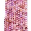Ombre Effect Dyed Crackle Glass Beads Strands GLAA-Q106-01A-B22-2