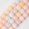 Natural Quartz Beads Strands G-T129-10-6mm-1