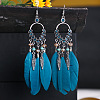 Alloy Rhinestone Teardrop Chandelier Earrings FS-WG764FB-13-1