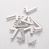 Tarnish Resistant 201 Stainless Steel Charms STAS-Q201-T408-7-1