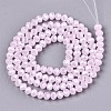 Electroplate Glass Beads Strands X-EGLA-A034-J8mm-A09-2