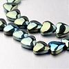 Electroplate Non-magnetic Synthetic Hematite Bead Strands G-F300-22B-07-1