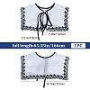 1Pc Detachable Organza Collars AJEW-GF0007-70-2