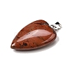 Natural Red Jasper Pendants G-F820-04P-12-2