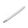 Stainless Steel Double Flanged Spring Bar Watch Strap Pins FIND-WH0052-83A-2