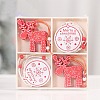 Christmas Wooden Box Set Pendant Decoration XMAS-PW0001-163E-1