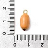 Food Theme Alloy Enamel Pendants FIND-C075-10C-G-3
