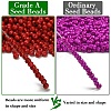 12/0 Grade A Baking Paint Glass Seed Spacer Beads X-SEED-Q009-FJX31-2