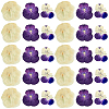 HOBBIESAY 120pcs 3 Style Dried Pansy Flower DIY-HY0001-62-1