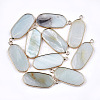 Natural Amazonite Pendants G-T112-23F-1