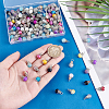 120Pcs Glass Pendants PALLOY-PHE00012-3