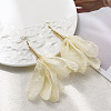 Alloy & Cloth Dangle Earrings WG6E4DC-01-4