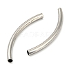 Non-Tarnish 304 Stainless Steel Tube Beads STAS-B047-27N-P-2
