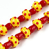 Handmade Lampwork Beads Strands LAMP-N024-09I-2
