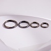 Alloy Spring Gate Rings AJEW-SZ0001-42-2