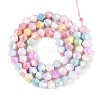 Anti-Tarnish Electroplate Bicone Glass Beads Strands EGLA-T021-6mm-16-10-2