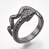 Alloy Cuff Finger Rings RJEW-T008-30B-3