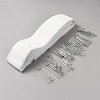 Polyester Wave Fold Curtain Tape DIY-WH0304-959-1