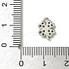 Brass Micro Pave Cubic Zirconia Charms KK-I276-44P-3