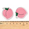 Opaque Printed Acrylic Pendants OACR-I020-06A-3