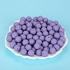 Round Silicone Focal Beads SI-JX0046A-42-3