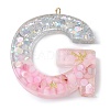 Resin Pendants RESI-B029-01P-G-1