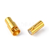 Brass Locking Tube Magnetic Clasps X-MC079-G-3
