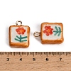 Handmade Porcelain with Brass Pendants PR-CBAB520-09B-3
