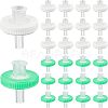100Pcs 2 Colors Plastic Disposable Microporous Needle Syringe Filter AJEW-OC0002-54-1