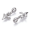 Alloy European Dangle Charms MPDL-S067-024P-1