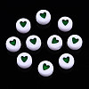 Opaque Acrylic Beads MACR-N008-57C-1