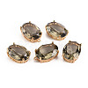 Transparent Glass Pendants GLAA-S193-009F-1