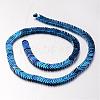 Electroplate Non-magnetic Synthetic Hematite Bead Strands G-F300-19-05-2