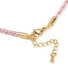 2.5MM Round Nylon Cotton Cord Necklace Making NJEW-C106-01G-07-3
