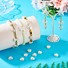 200Pcs ABS Imitation Pearl Beads OACR-TA0003-84A-7