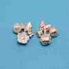 Alloy Butterfly Cabochons PALLOY-WH0096-02-1