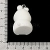 Flocking Resin Cute Pendants RESI-D072-01C-3