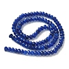 Dyed Natural Malaysia Jade Rondelle Beads Strands X-G-E316-2x4mm-68-5