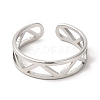 Non-Tarnish 201 Stainless Steel Ring RJEW-E063-02P-2