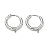 304 Stainless Steel Huggie Hoop Earring Findings SA-CBA1CA2-11P-1
